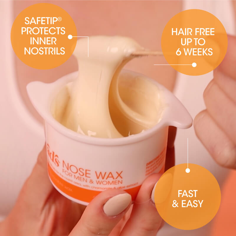 Essential Steps to Painless Nose Hair Waxing | Choose Nad's Hair Removal Nose Wax